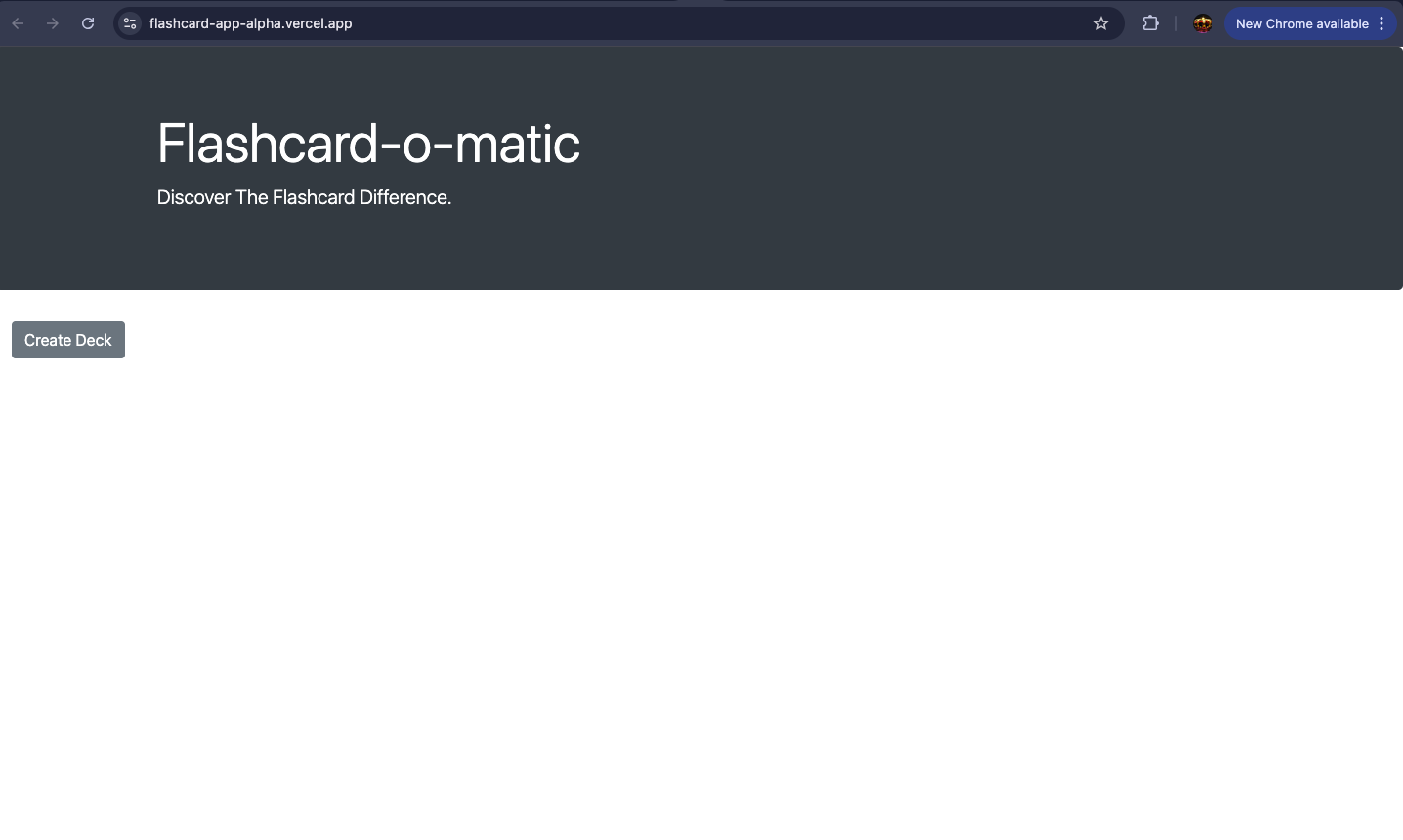 Flashcard-O-Matic